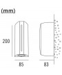 New LED Wall light WS-19010/19011